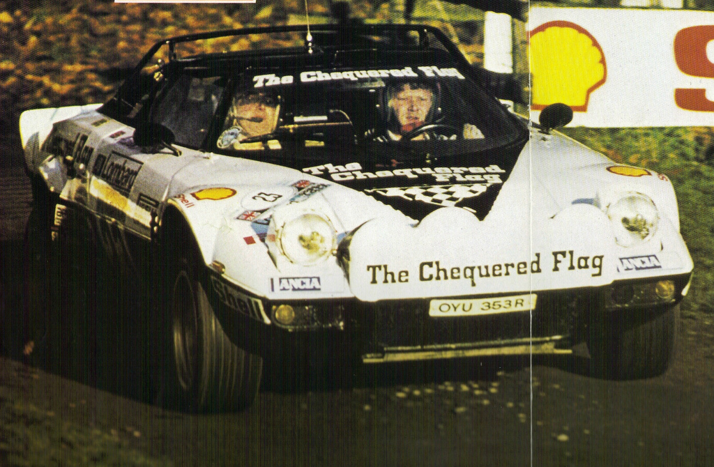 The Chequered Flag Lancia Stratos Lombard RAC 1976
